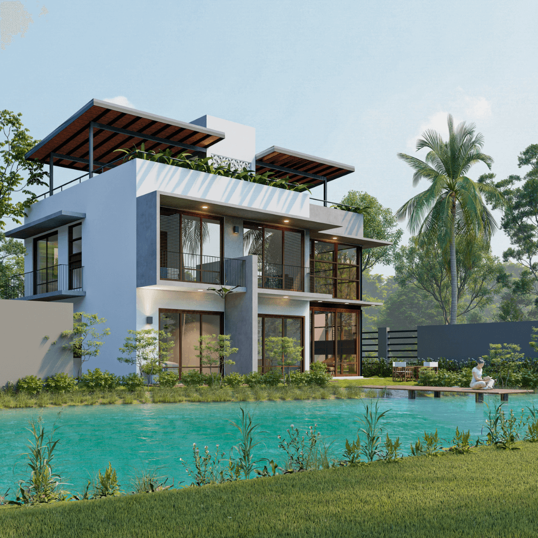 2 Story House